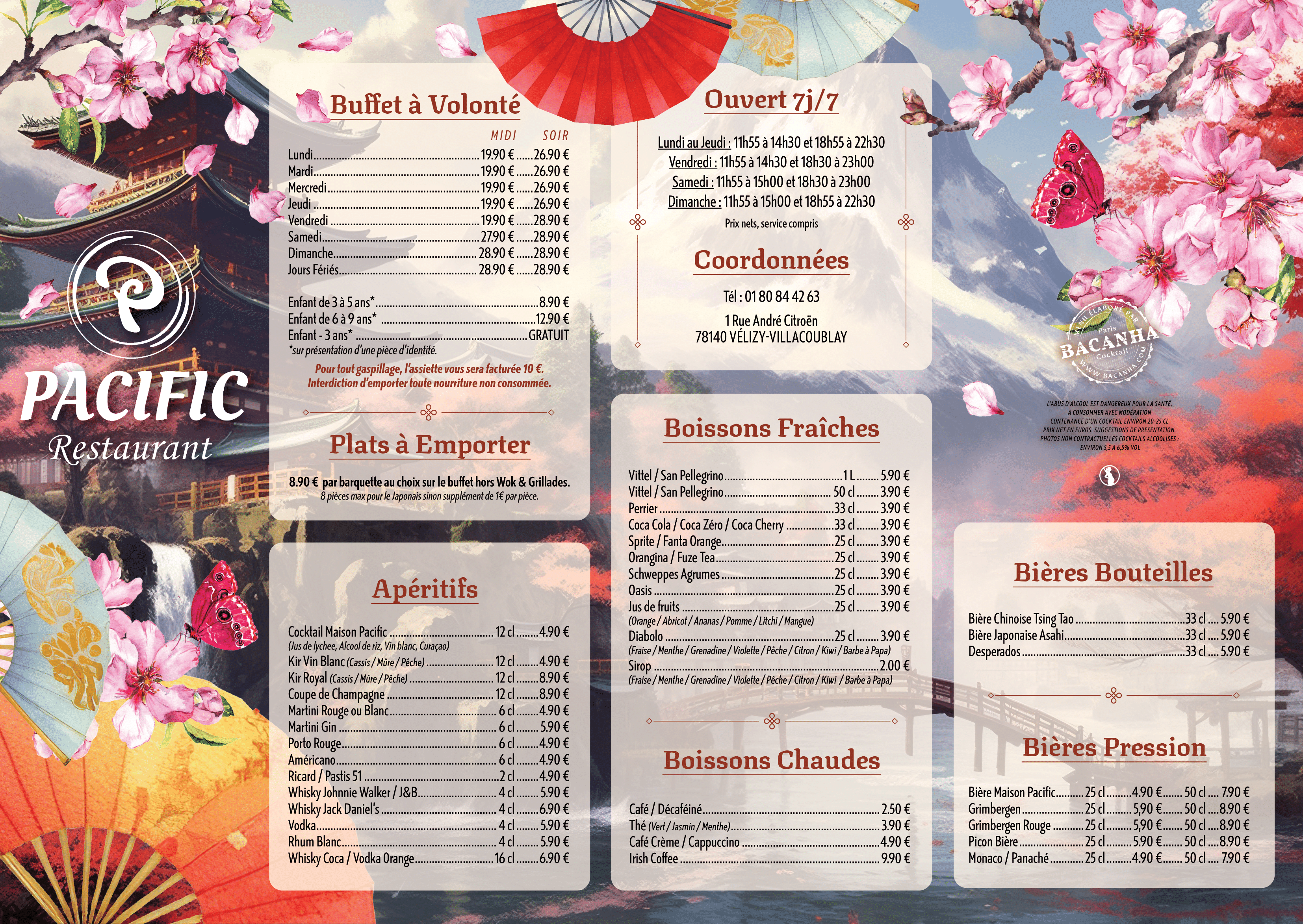 Menu page 1
